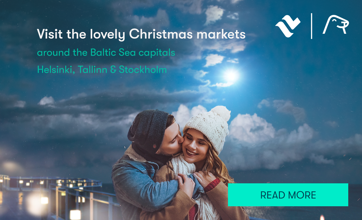 Visit the lovely Christmas markets in Helsinki, Tallinn and Stockholm.